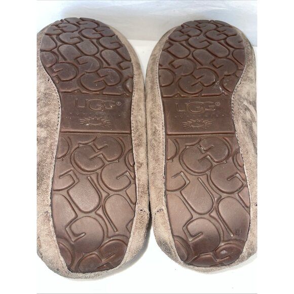UGG Dakota Slipper in Dark Brown Women’s Size 9 Sherpa lined suede - Picture 7 of 8